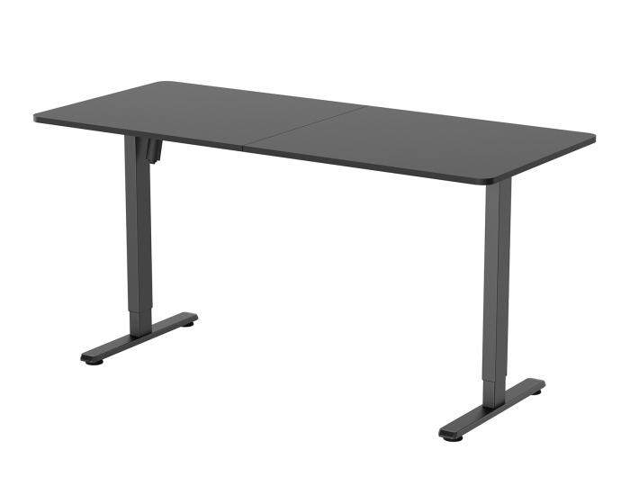 MaxMount Height Adjustable Standing Desk 160 x 70 cm - Black