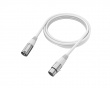 XLR Cable - 3pin - 1.8 Meter - White